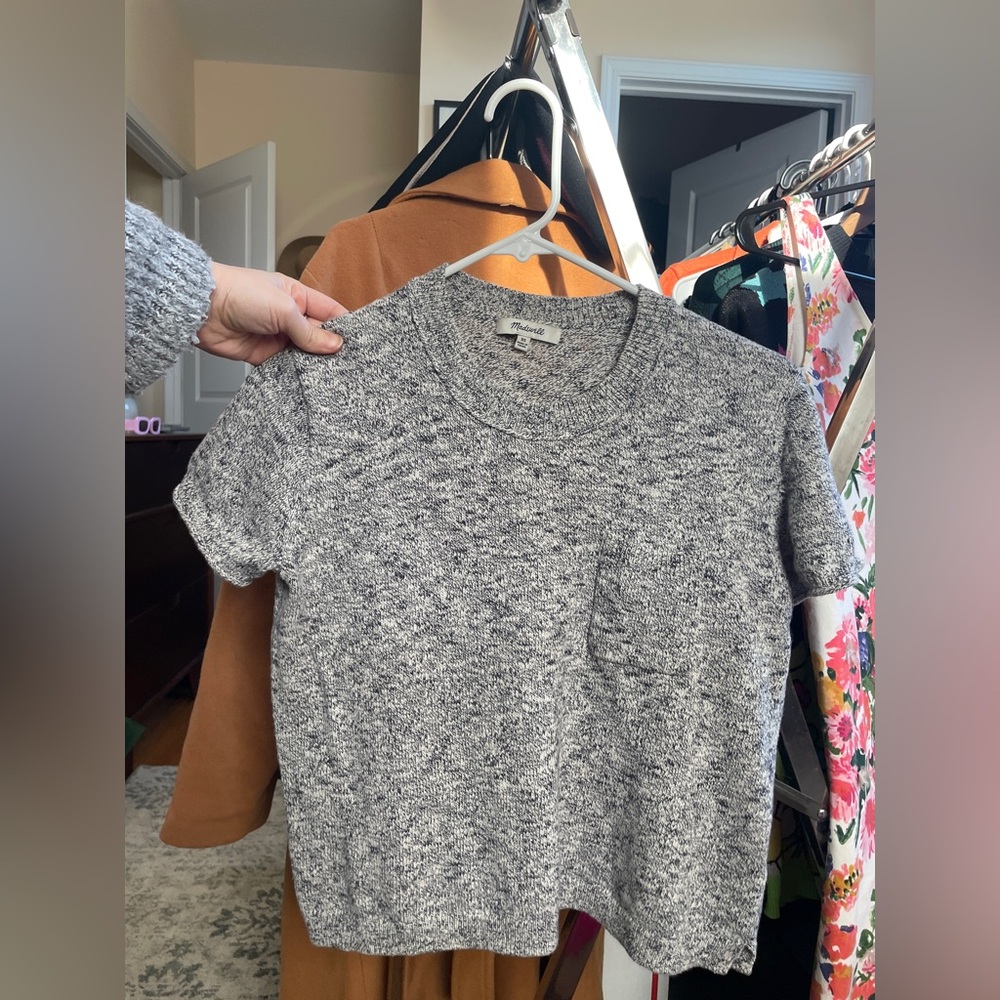 Madewell shortsleeved sweater
